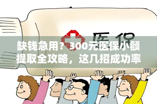 缺钱急用？300元医保小额提取全攻略，这几招成功率翻倍